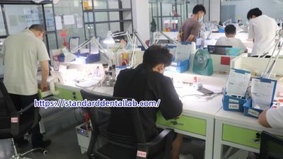 Standard Dental Lab Co., Limited línea de producción del fabricante