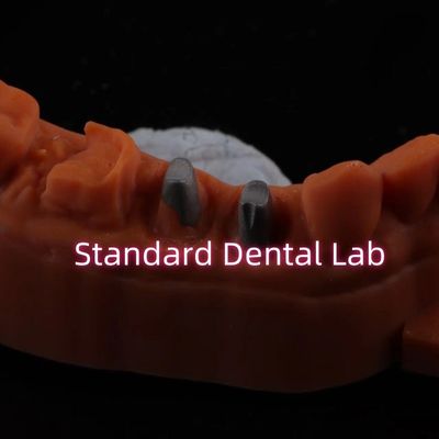 comprar Coronilla de post núcleo de metal CAD CAM Porcelana / Zirconia con cubierta de zirconía completa Coronas de bruxier fabricación en línea