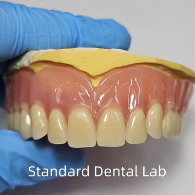 comprar Estándar Ivoclar Completo Dentadura Profesional de Acrílico Certificado por la FDA fabricación en línea