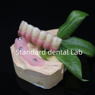 comprar Todo atornillado en 6 Puente de zirconio completo Dental de alta precisión sobre la base de Ti fabricación en línea
