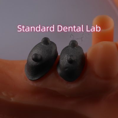 Cobalto cromo Telescópico Dentes secundarios primarios Coronas dentales Laboratorio dental