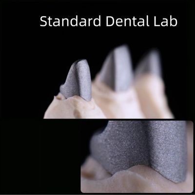 Laboratorio Dental Estándar Pista Dental de Metal y Coronilla de Núcleo