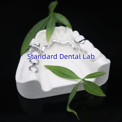 Vitallium 2000 marco parcial ISO CE y FDA China laboratorio dental marco metálico dentadura parcial
