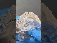 Semi duro suave protector bucal oclusal dental cómodo certificado por la FDA