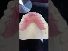 Modelo de impresión en 3D Alta estética Dental TCS Valplast Flexible Dentes parciales Dental Laboratorio